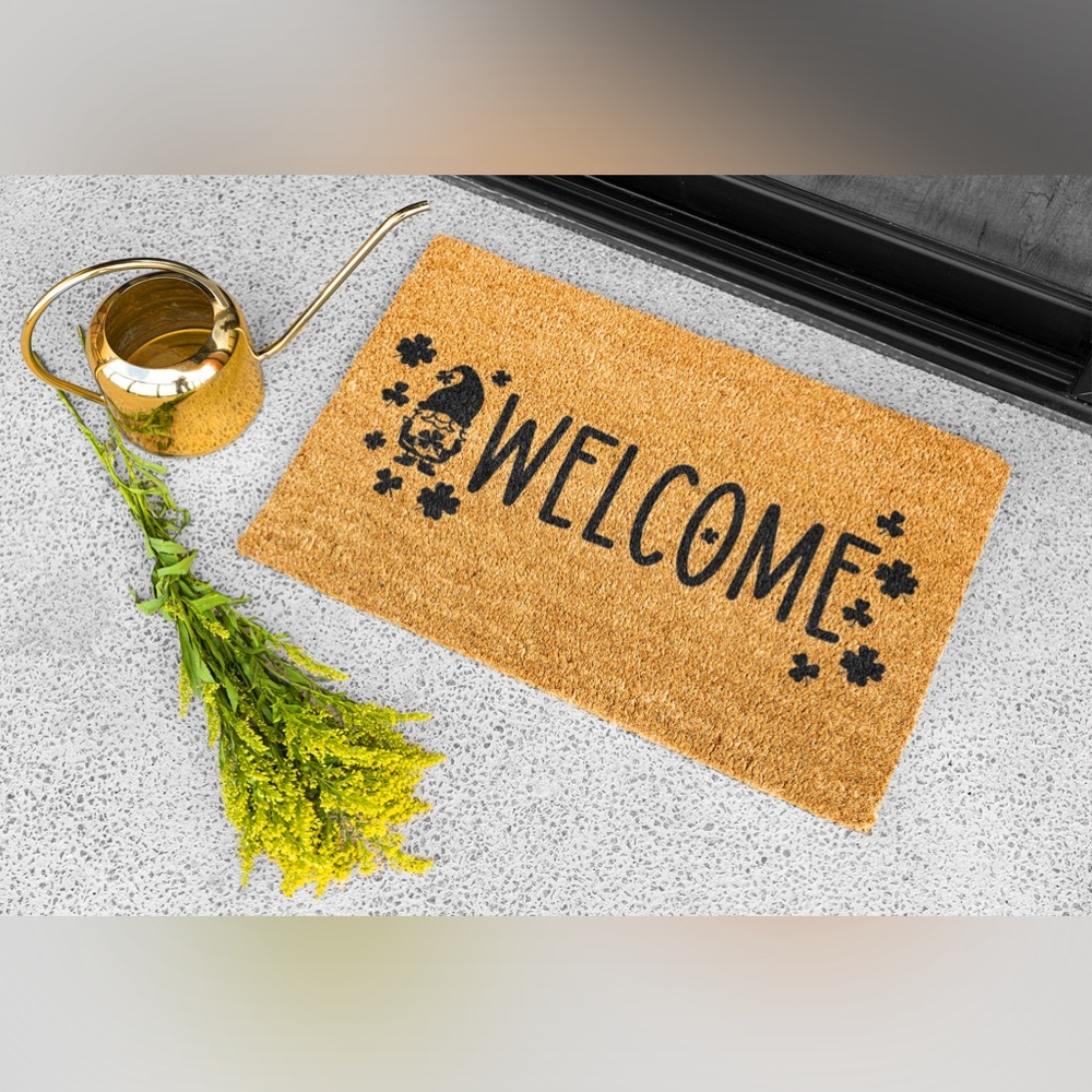 St. Patrick’s Day Welcome Door Mat